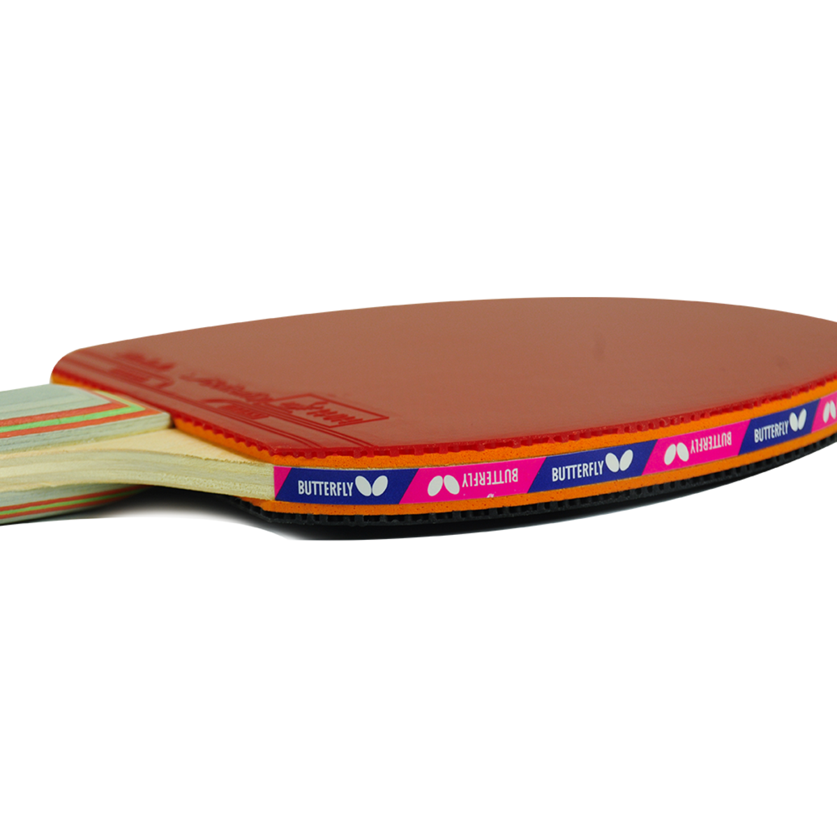 Butterfly Wakaba 3000 Racket: Side Profile
